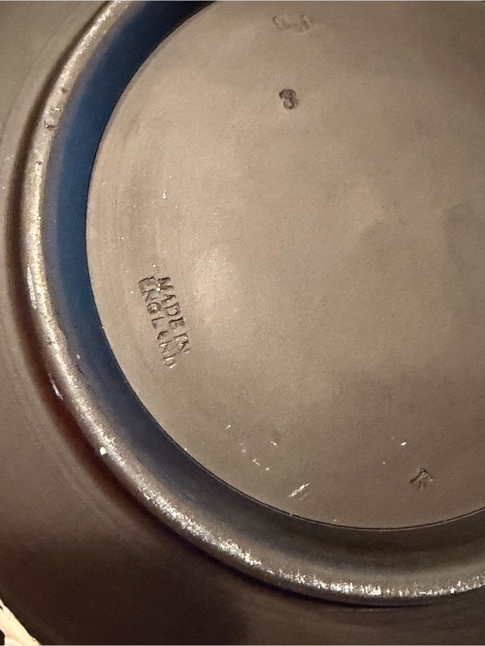 Harrods Wedgwood Decorative etched Bowl. Greek Revival aesthetic. Gorgeous! - Picture 9 of 10